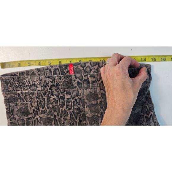 Spanx sz M jeggings stretch Snake print EUC pull on pants casual career slimming - Picture 6 of 10